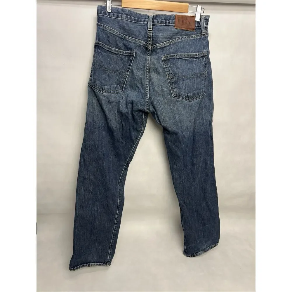 Polo Ralph Lauren Cortlandt 300 Dark Wash Blue Denim Jeans Mens 30x30